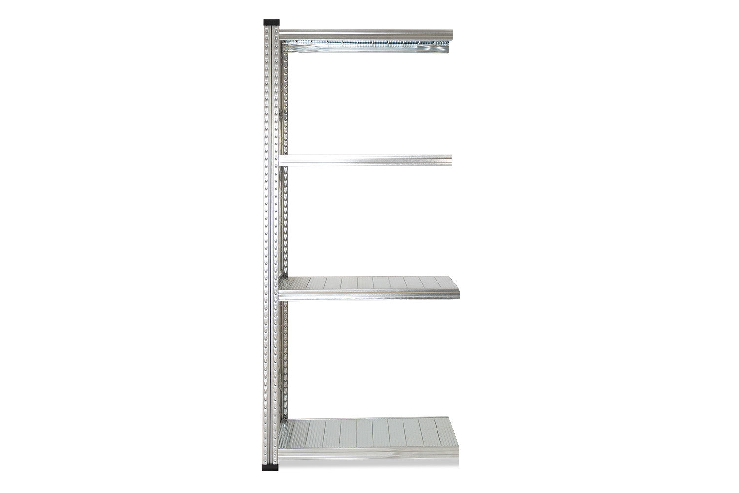 Metalsistem SUPER S1 Anbauregal 3028x635x600 mm sendzimirverzinkt mit 4 Böden
