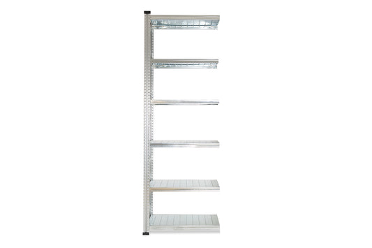 Metalsistem SUPER S1 Anbauregal 1972x1085x500 mm sendzimirverzinkt mit 6 Böden