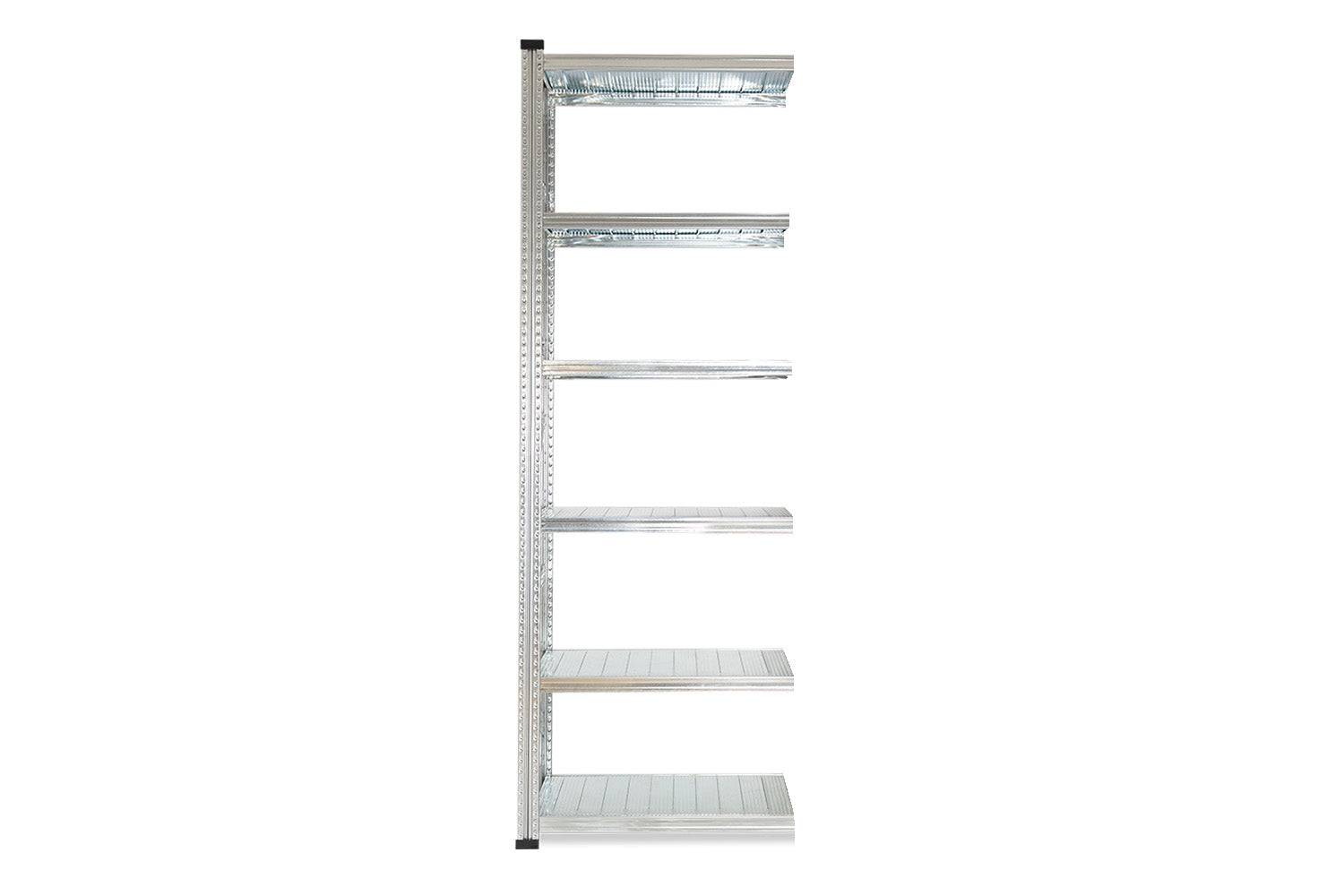 Metalsistem SUPER S1 Anbauregal 3028x1535x400 mm sendzimirverzinkt mit 6 Böden