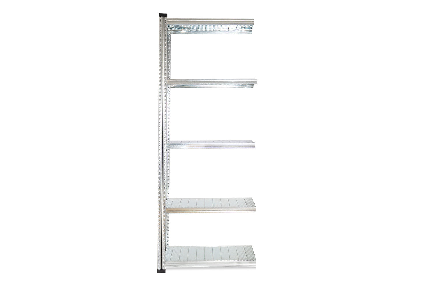 Metalsistem SUPER S1 Anbauregal 1972x1085x400 mm sendzimirverzinkt mit 5 Böden