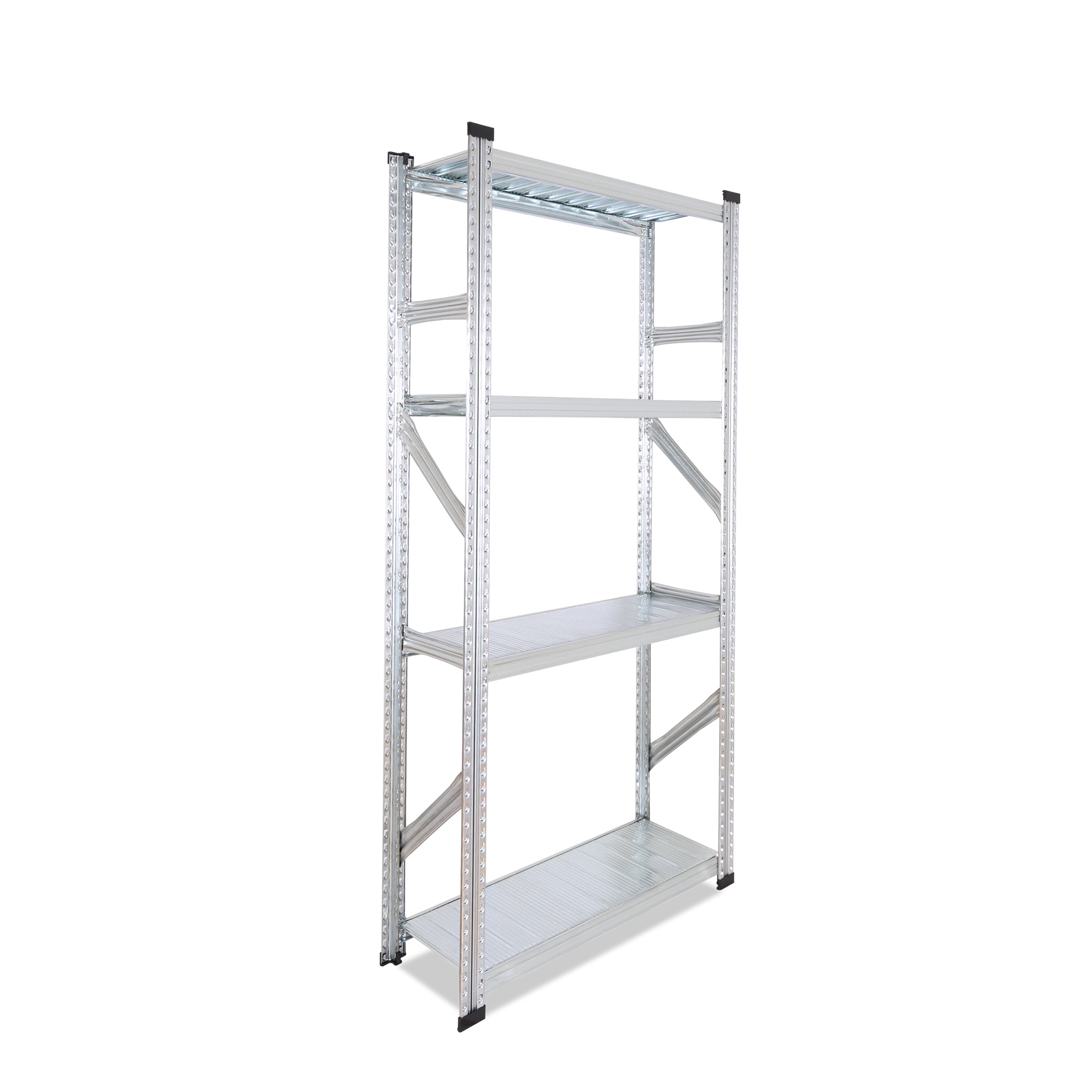 Metalsistem SUPER S1 Grundregal 1972x970x500 mm sendzimirverzinkt mit 4 Böden