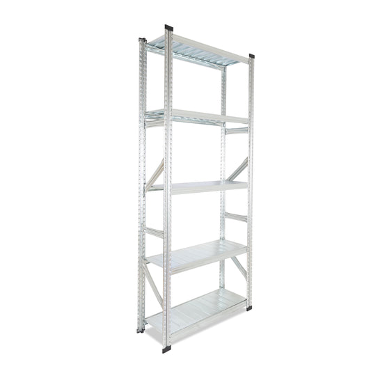 Metalsistem SUPER S1 Grundregal 1972x1120x600 mm sendzimirverzinkt mit 5 Böden